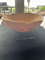 96  Big Leaf Maple Scalloped Bowl, Large