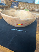 96  Big Leaf Maple Scalloped Bowl, Large