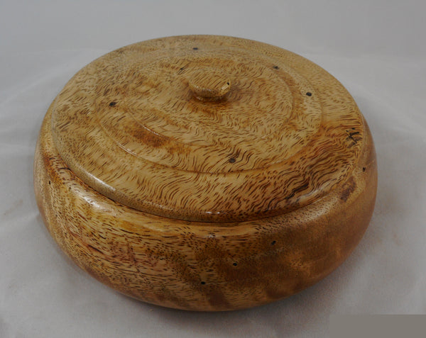 012 Mango Wood Bowl and Lid