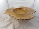 034 Yellow Box Burl Bowl