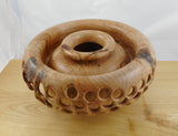 035 Maple Wood Pierced Vessel