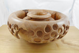 035 Maple Wood Pierced Vessel